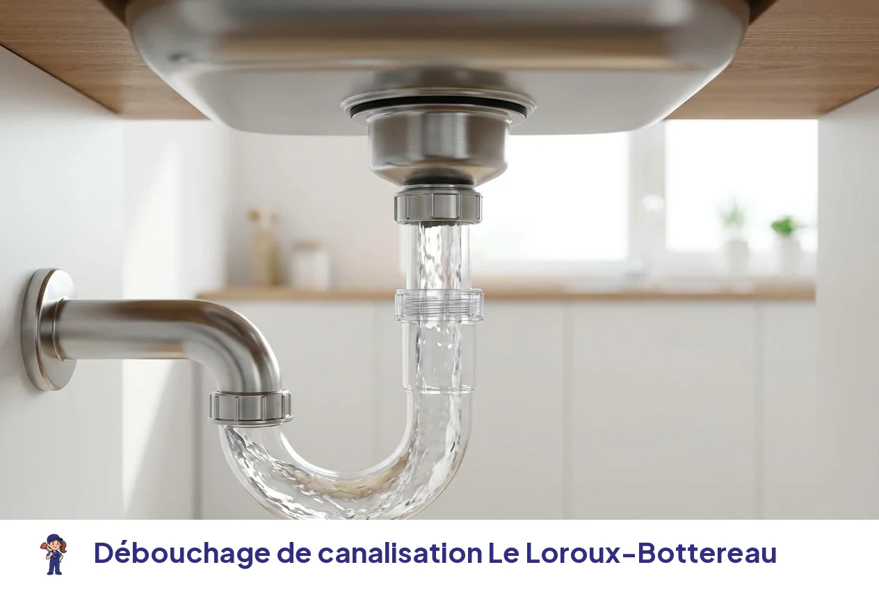 Débouchage de canalisation à Le Loroux-Bottereau