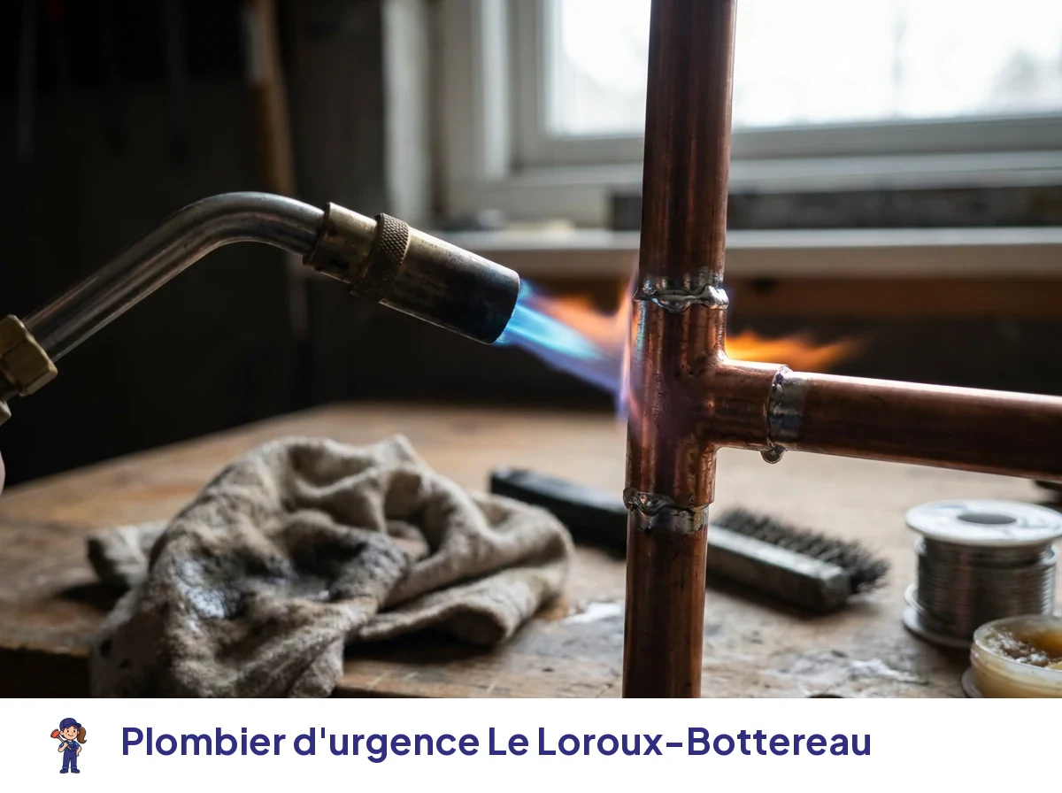 Plombier d'urgence à Le Loroux-Bottereau
