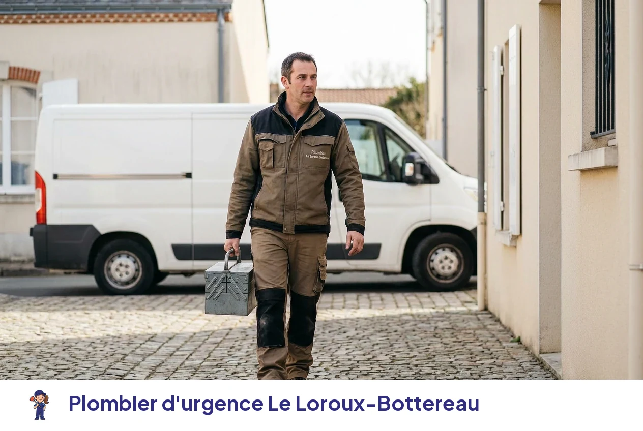 Plombier d'urgence à Le Loroux-Bottereau