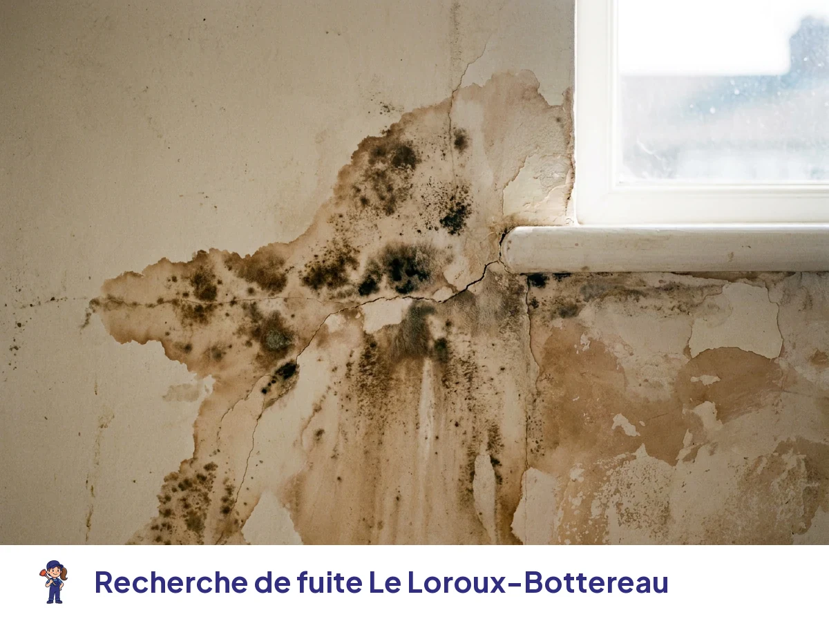 Recherche de fuite à Le Loroux-Bottereau