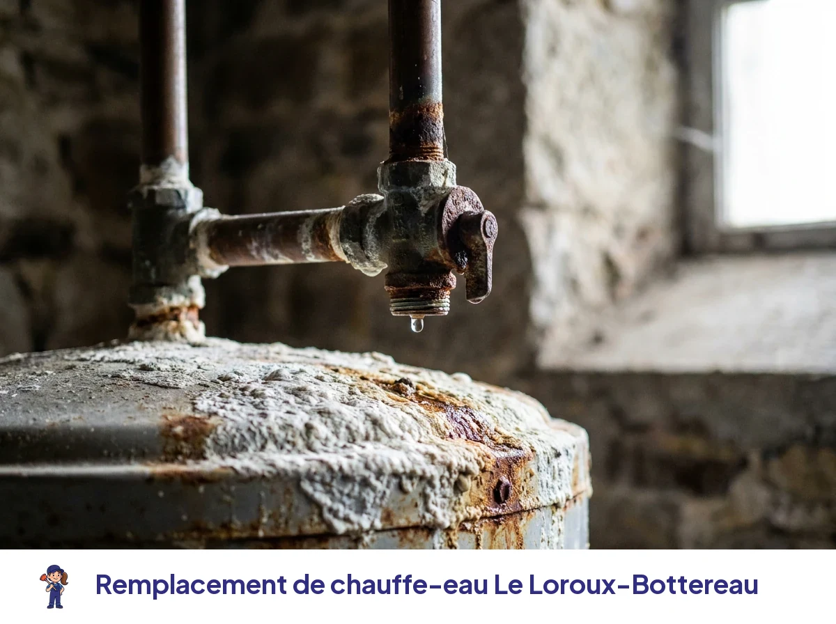 Remplacement de chauffe-eau à Le Loroux-Bottereau